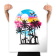 Summer Time - Best Seller - Prints Posters RIPT Apparel 18x24 / White