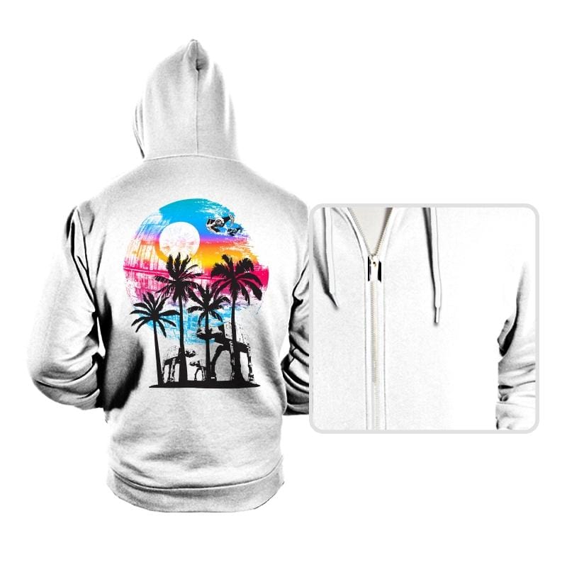 Summer Time - Hoodies Hoodies RIPT Apparel Small / White