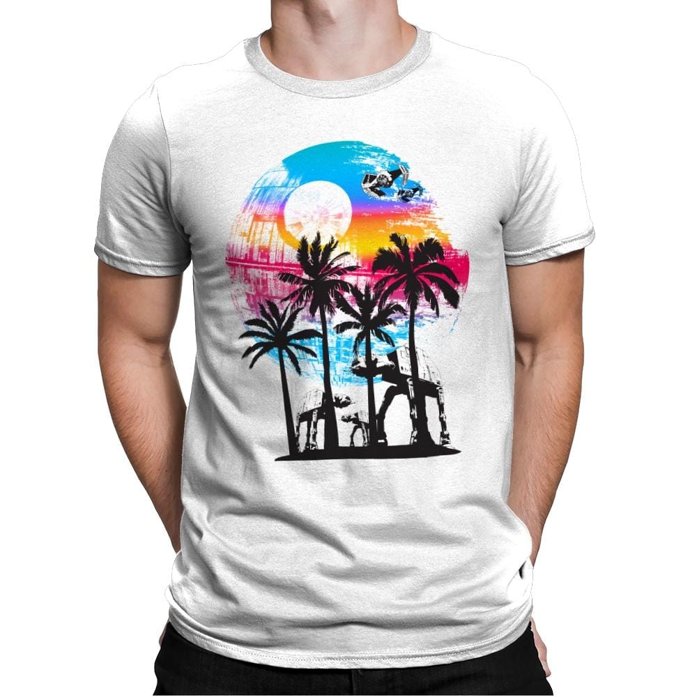Summer Time - Mens Premium T-Shirts RIPT Apparel Small / White