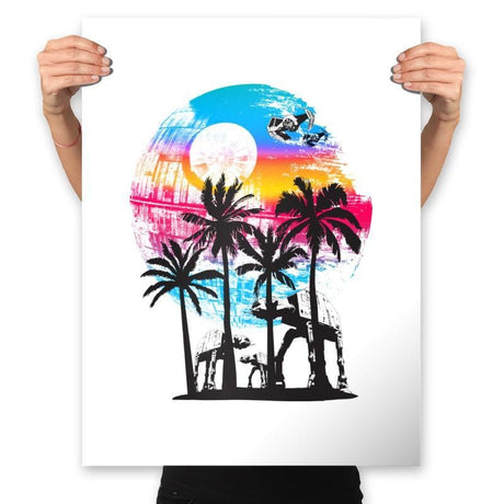 Summer Time - Prints Posters RIPT Apparel 18x24 / White