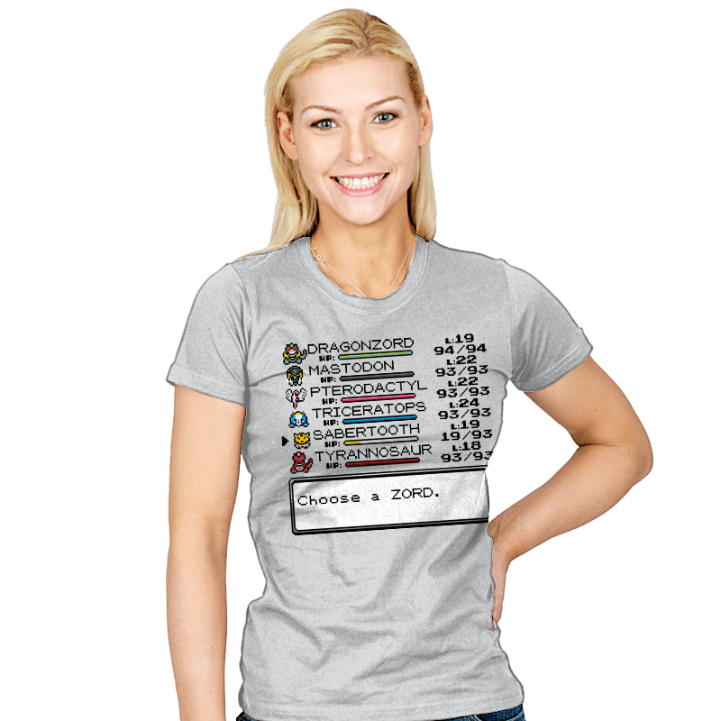 Summon Your Zord! - Womens T-Shirts RIPT Apparel