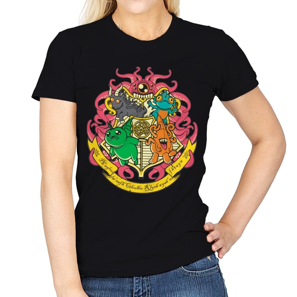 Summoners Academy - Womens T-Shirts RIPT Apparel Small / Black