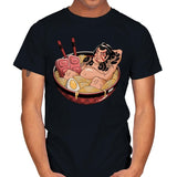 Sumo Ramen - Mens T-Shirts RIPT Apparel Small / Black