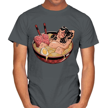 Sumo Ramen - Mens T-Shirts RIPT Apparel Small / Charcoal