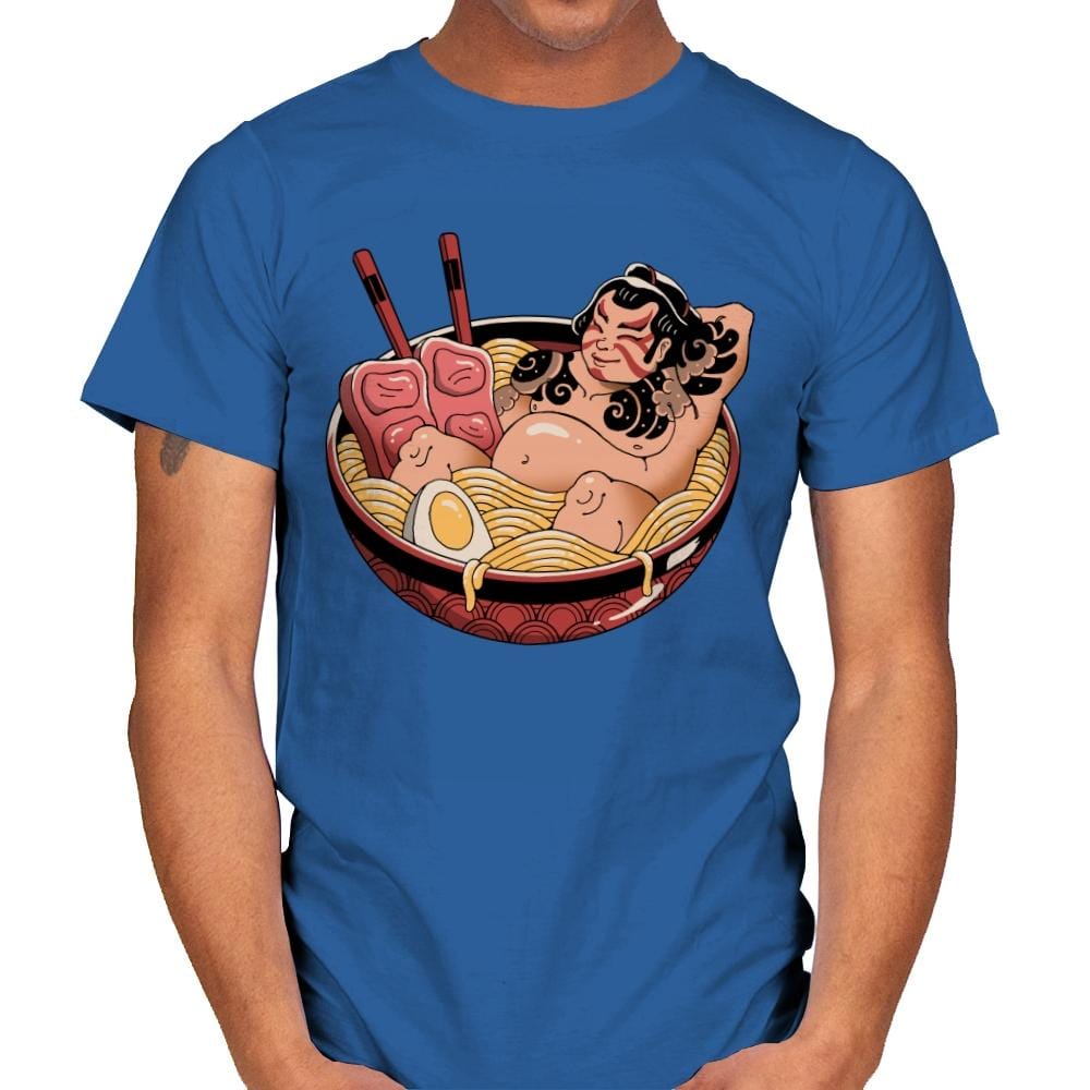 Sumo Ramen - Mens T-Shirts RIPT Apparel Small / Royal