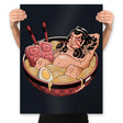 Sumo Ramen - Prints Posters RIPT Apparel 18x24 / Black