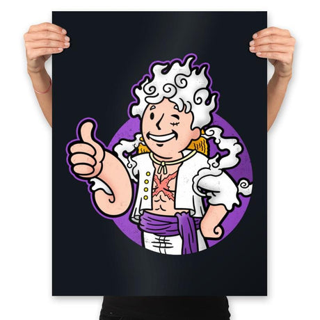 Sun God Boy - Prints Posters RIPT Apparel 18x24 / Black