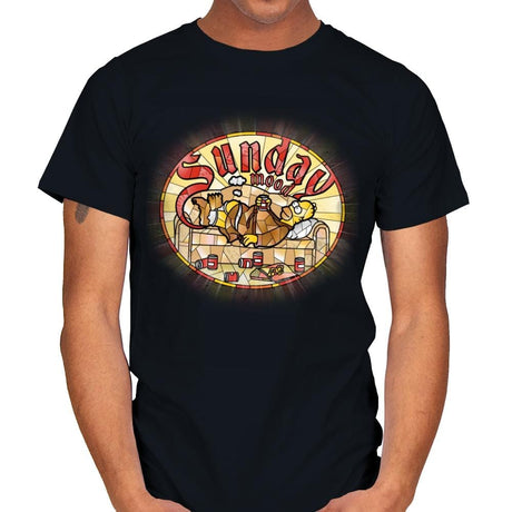 Sunday Mood - Mens T-Shirts RIPT Apparel Small / Black