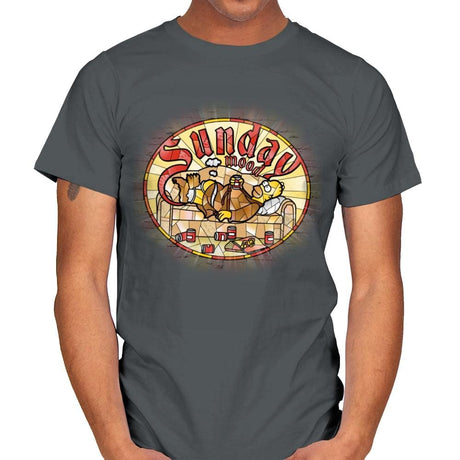 Sunday Mood - Mens T-Shirts RIPT Apparel Small / Charcoal