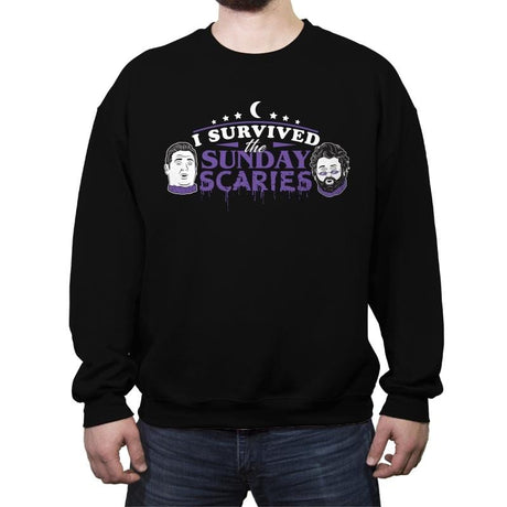 Sunday Scaries - Crew Neck Sweatshirt Crew Neck Sweatshirt RIPT Apparel