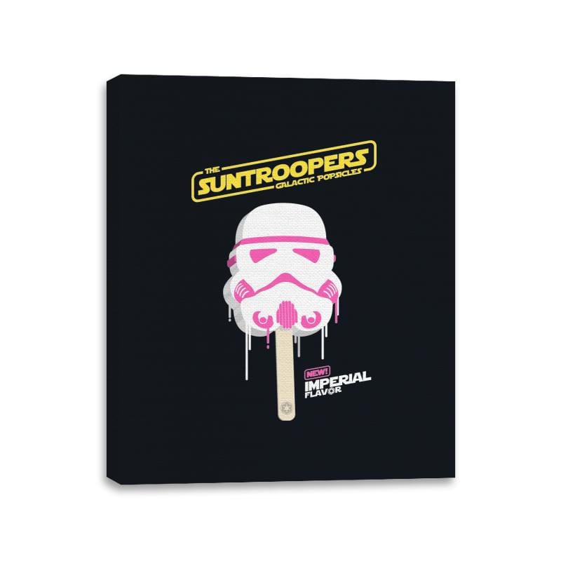 Suntroopers - Canvas Wraps Canvas Wraps RIPT Apparel 11x14 / Black