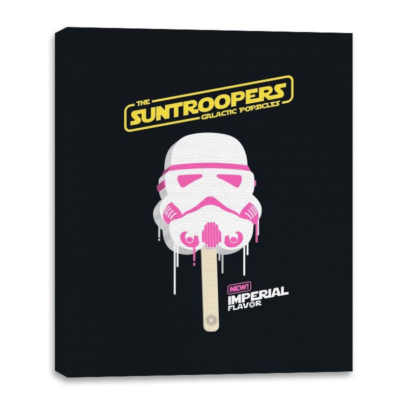 Suntroopers - Canvas Wraps Canvas Wraps RIPT Apparel 16x20 / Black
