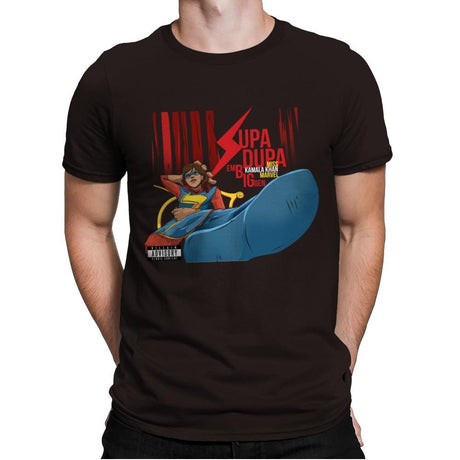 Supa Dupa Big - Mens Premium T-Shirts RIPT Apparel Small / Dark Chocolate