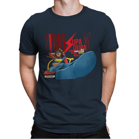 Supa Dupa Big - Mens Premium T-Shirts RIPT Apparel Small / Indigo