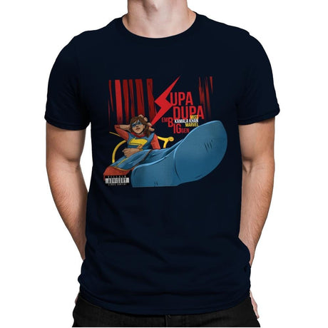 Supa Dupa Big - Mens Premium T-Shirts RIPT Apparel Small / Midnight Navy