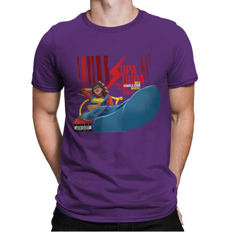 Supa Dupa Big - Mens Premium T-Shirts RIPT Apparel Small / Purple Rush