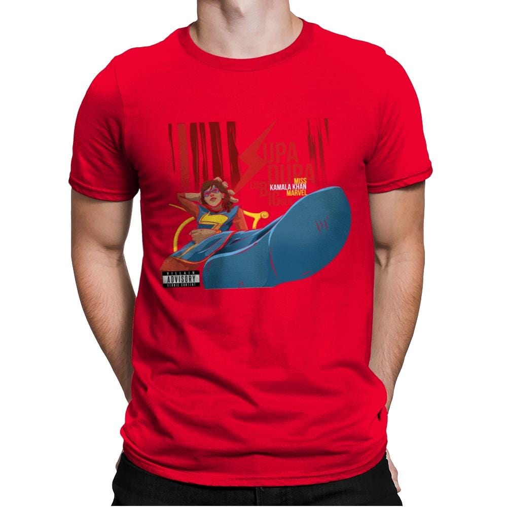 Supa Dupa Big - Mens Premium T-Shirts RIPT Apparel Small / Red