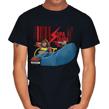 Supa Dupa Big - Mens T-Shirts RIPT Apparel Small / Black