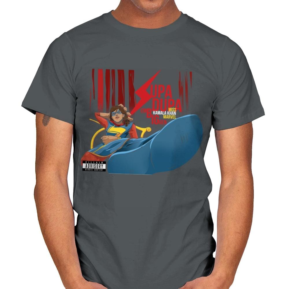 Supa Dupa Big - Mens T-Shirts RIPT Apparel Small / Charcoal