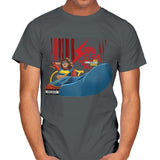 Supa Dupa Big - Mens T-Shirts RIPT Apparel Small / Charcoal
