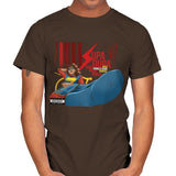 Supa Dupa Big - Mens T-Shirts RIPT Apparel Small / Dark Chocolate
