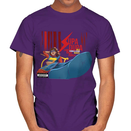Supa Dupa Big - Mens T-Shirts RIPT Apparel Small / Purple