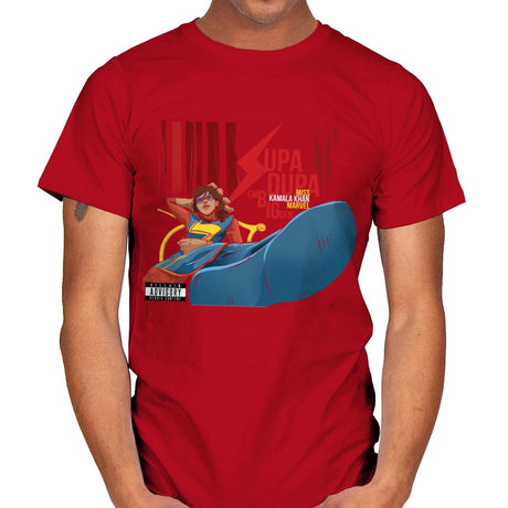 Supa Dupa Big - Mens T-Shirts RIPT Apparel Small / Red
