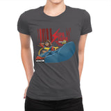 Supa Dupa Big - Womens Premium T-Shirts RIPT Apparel Small / Heavy Metal