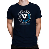Supe and Proud - Mens Premium T-Shirts RIPT Apparel Small / Midnight Navy