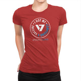 Supe and Proud - Womens Premium T-Shirts RIPT Apparel Small / Red