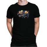 Super BFFs - Miniature Mayhem - Mens Premium T-Shirts RIPT Apparel Small / Black