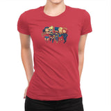 Super BFFs - Miniature Mayhem - Womens Premium T-Shirts RIPT Apparel Small / Red