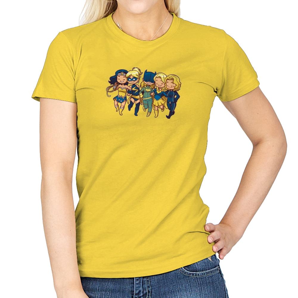 Super BFFs - Miniature Mayhem - Womens T-Shirts RIPT Apparel Small / Daisy