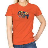 Super BFFs - Miniature Mayhem - Womens T-Shirts RIPT Apparel Small / Orange