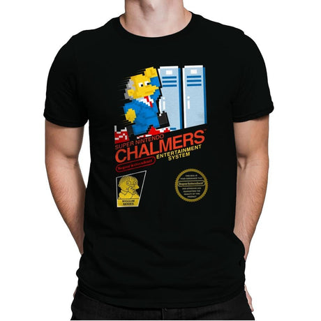 Super Chalmers - Mens Premium T-Shirts RIPT Apparel Small / Black