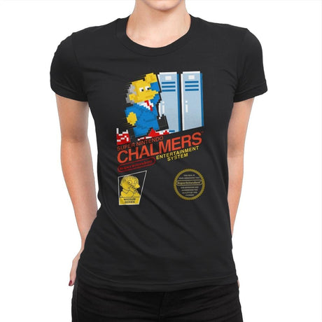 Super Chalmers - Womens Premium T-Shirts RIPT Apparel Small / Black