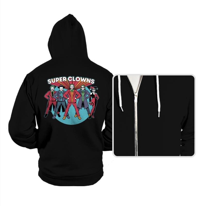 Super Clowns - Hoodies Hoodies RIPT Apparel Small / Black