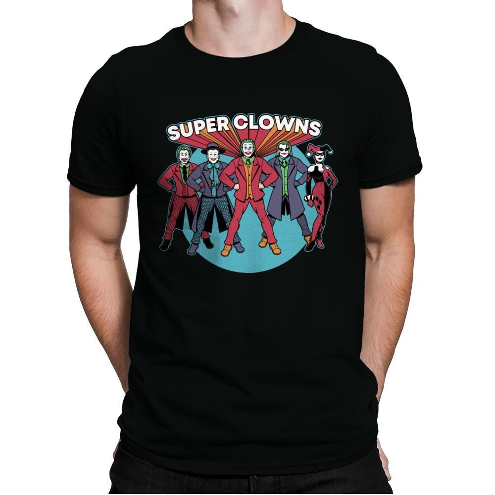 Super Clowns - Mens Premium T-Shirts RIPT Apparel