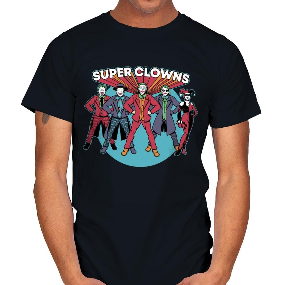 Super Clowns - Mens T-Shirts RIPT Apparel Small / Black