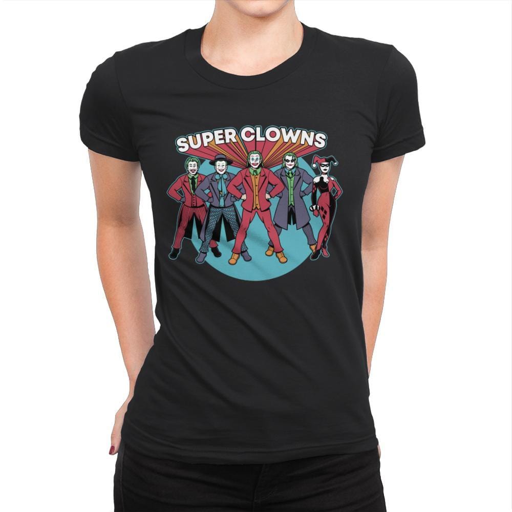 Super Clowns - Womens Premium T-Shirts RIPT Apparel