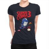 Super Cobra Boss - Womens Premium T-Shirts RIPT Apparel Small / Midnight Navy