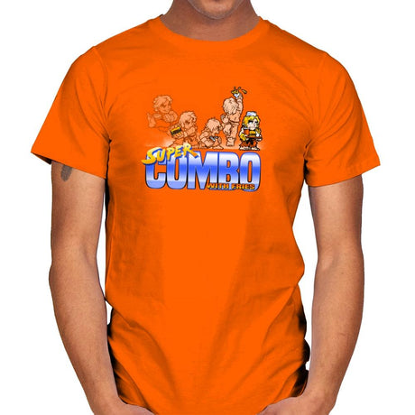 Super Combo With Fries Exclusive - Mens T-Shirts RIPT Apparel Small / Orange