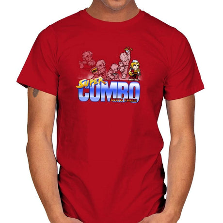Super Combo With Fries Exclusive - Mens T-Shirts RIPT Apparel Small / Red