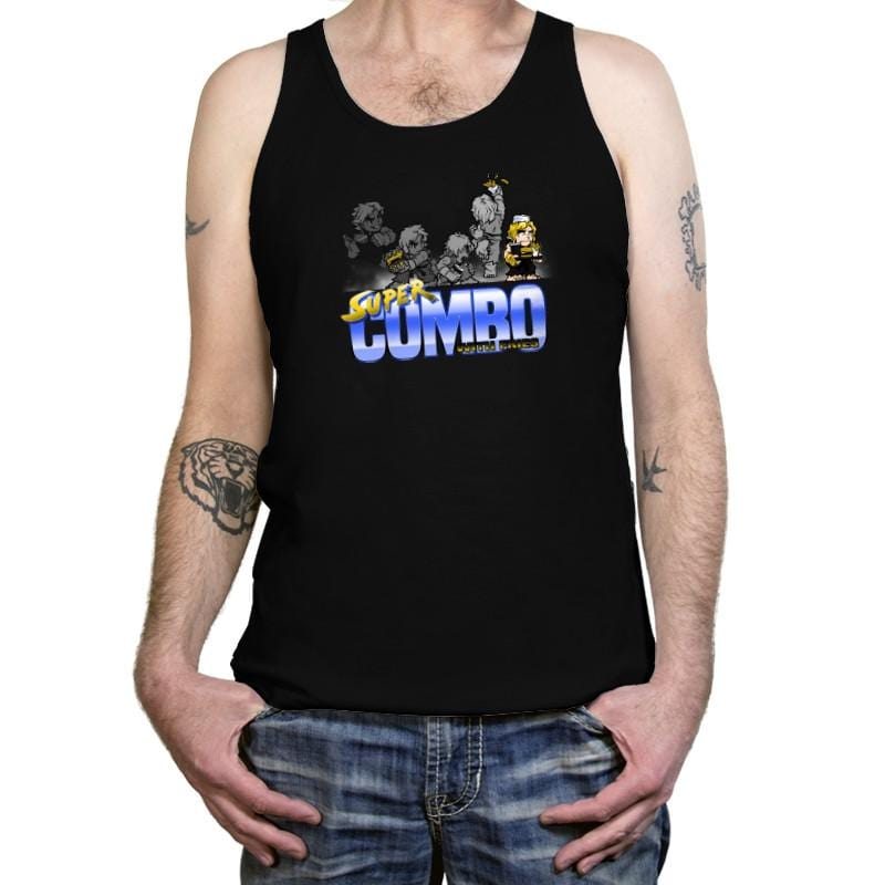 Super Combo With Fries Exclusive - Tanktop Tanktop RIPT Apparel X-Small / Black