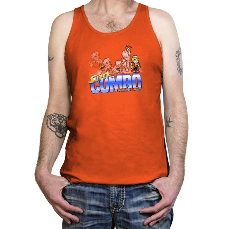 Super Combo With Fries Exclusive - Tanktop Tanktop RIPT Apparel X-Small / Orange