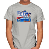 Super Combo with Rice Exclusive - Mens T-Shirts RIPT Apparel Small / Ice Grey