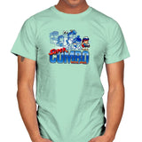 Super Combo with Rice Exclusive - Mens T-Shirts RIPT Apparel Small / Mint Green