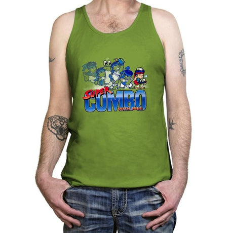 Super Combo with Rice Exclusive - Tanktop Tanktop RIPT Apparel X-Small / Leaf