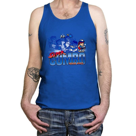 Super Combo with Rice Exclusive - Tanktop Tanktop RIPT Apparel X-Small / True Royal