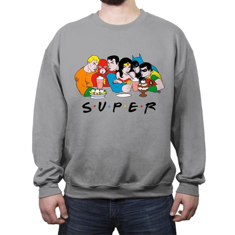 Super  - Crew Neck Sweatshirt Crew Neck Sweatshirt RIPT Apparel